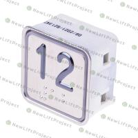 Модуль кнопочный A4N11286$05 красная подсветка Брайль"12" BBP-S303-VMPLM-D-R-12 (KA302-D-R-12) ЩЛЗ