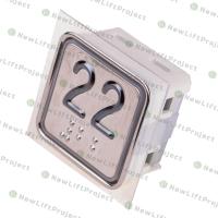 Модуль кнопочный A4N11286$05 красная подсветка Брайль"22" BBP-S303-VMPLM-D-R-22 (KA302-D-R-22) ЩЛЗ