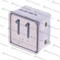 Модуль кнопочный A4N11286$05 красная подсветка Брайль"11" BBP-S303-VMPLM-D-R-11 (KA302-D-R-11) ЩЛЗ