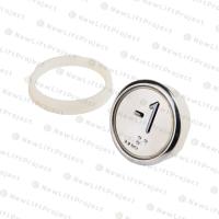 Модуль кнопочный A4N49744$05 красная подсветка Брайль "-1" BBP-R331-CMPLT-D-R-M1 (EA2406S-D-R-M1) ЩЛЗ