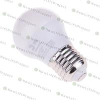 Лампа светодиодная Е27 6Вт 2700К LED P45-6W-827-E27 Б0049643 Эра