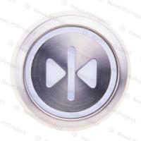 Модуль кнопочный ">I<" красная подсветка AVDBUT KM863050G308H082 Kone