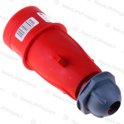Штекер переносной 32А 380В 3Р+РЕ+N IP44 ССИ-025 MAGNUM IEK