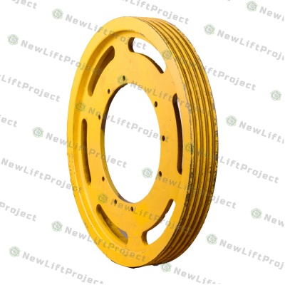 Шкив канатоведущий (обод) 650х4х10 для лебедки M83/M85/M93 PT65333045 Montanari