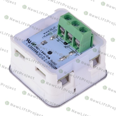Модуль кнопочный A4N11286$05 красная подсветка Брайль"16" BBP-S303-VMPLM-D-R-16 (KA302-D-R-16) ЩЛЗ
