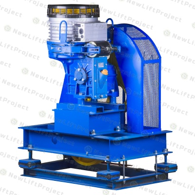 Лебедка правая с рамой 13VTR-CR А=770 Q=400кг V=1.0м/с 5/1.3кВт ZAA20006A1-770 Otis