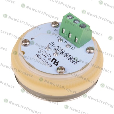 Модуль кнопочный A4N107639 красная подсветка Брайль "19" BBP-R302-VCPLT-D-R-19 (MA2D04-D-R-19)
