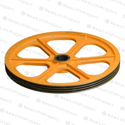 Шкив канатоведущий 750х3х10,5 ZAA260AJ5 Otis
