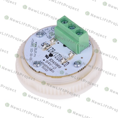 Модуль кнопочный A4N49744$05 красная подсветка Брайль "8" BBP-R331-CMPLT-D-R-08 (EA2406S-D-R-08) ЩЛЗ