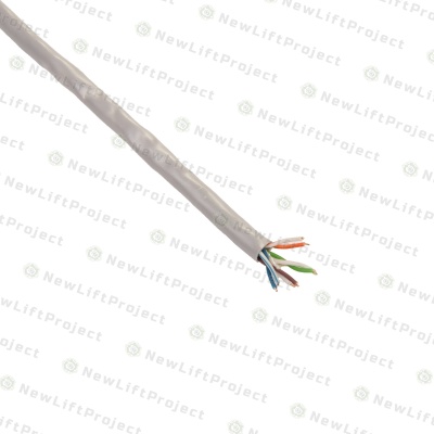 Кабель витая пара с тросом FTP-PA Cat.5E 4х2х24AWG.
