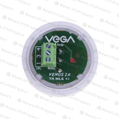 Модуль кнопочный MLK Venus красная подсветка "<|> открытие"  Vega
