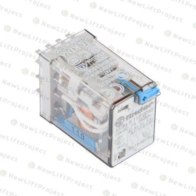 Реле промежуточное 4CO 110VDC 7A 55.34.9.110.0040 Finder