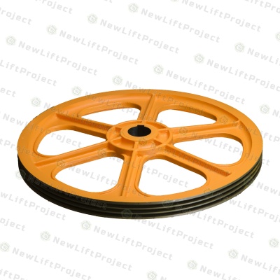 Шкив канатоведущий 750х3х10,5 ZAA260AJ5 Otis