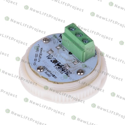 Модуль кнопочный A4N49744$05 красная подсветка Брайль "20" BBP-R331-CMPLT-D-R-20 (EA2406S-D-R-20) ЩЛЗ