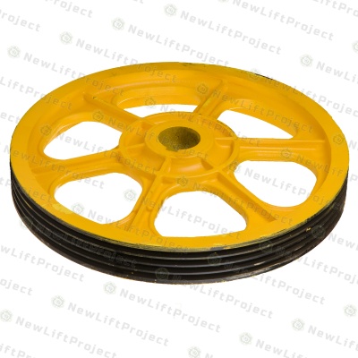 Шкив канатоведущий 575х4х10 ZAA260AK2 TO260AK2 Otis