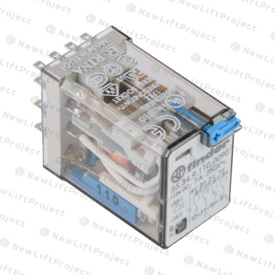 Реле промежуточное 4CO 110VDC 7A 55.34.9.110.0090 Finder