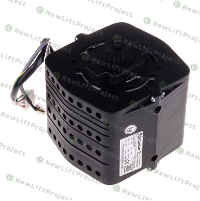 Двигатель с энкодером и шкивом HTD привод VF тип 125/40 PMT.VF00C0000 Fermator