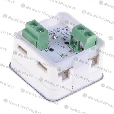 Модуль кнопочный A4N11286$06 красная подсветка Брайль "4" BBP-S303-VMPLS-S-R-04 (KA302-S-R-04) ЩЛЗ