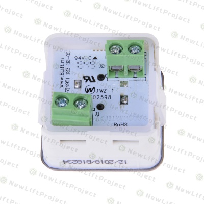 Модуль кнопочный A4N11286$06 красная подсветка "без символов" BBP-S303-VMNNS-S-R-BLN (KA302-S-R-BLN) ЩЛЗ