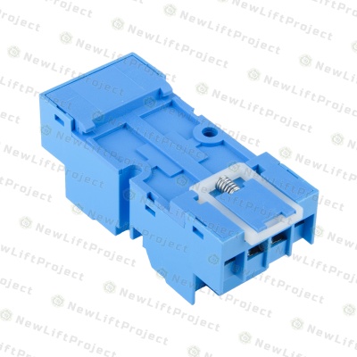 Колодка (розетка) для реле серии 55.34 винтовые зажимы металлический фиксатор 94.74.9SMA Finder