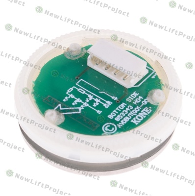 Модуль кнопочный "24" красная подсветка AVDBUT KM863050G005H024 Kone