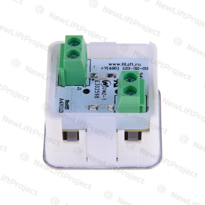 Модуль кнопочный A4N11286$05 красная подсветка Брайль"5" BBP-S303-VMPLM-D-R-05 (KA302-D-R-05) ЩЛЗ