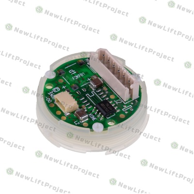 Модуль кнопочный поста вызывного янтарная подсветка "вверх" KM857781G01 Kone