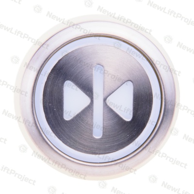 Модуль кнопочный ">I<" красная подсветка AVDBUT KM863050G308H082 Kone