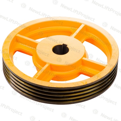Шкив канатоведущий 400х4х10 TAA260AB4 Otis