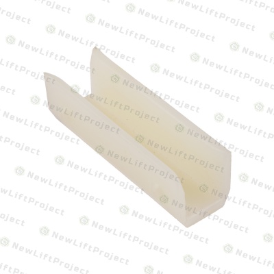 Вкладыш башмака противовеса P=16мм L=100мм 6pin XAA380W3 Xizi Otis