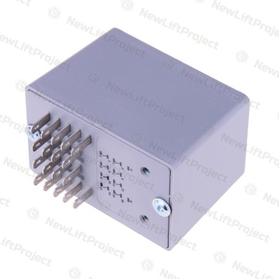 Реле промежуточное 7А 220VDC 2НЗ+6НО РПУ-4М-412
