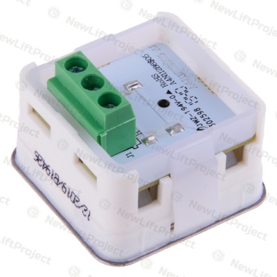Модуль кнопочный A4N11286$05 красная подсветка Брайль"2" BBP-S303-VMPLM-D-R-02 (KA302-D-R-02) ЩЛЗ