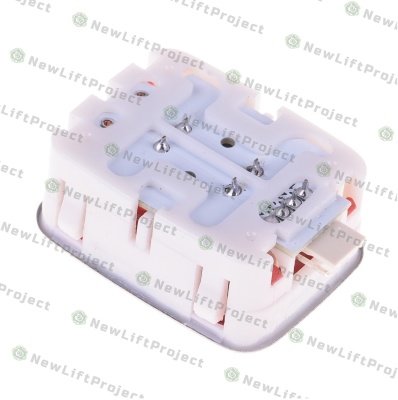 Модуль кнопочный красная подсветка код брайля ASY AK-25B ">|<" AEN04C049*A Sigma