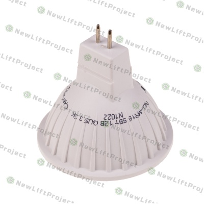 Лампа светодиодная GU5.3 MR16 5Вт 12В 3000К 94262 NLL-MR16-5-12-3K-GU5.3 Navigator