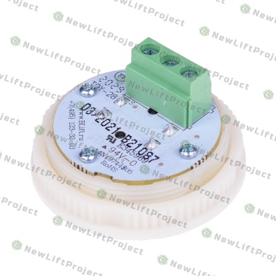 Модуль кнопочный A4N49744$05 красная подсветка Брайль "3" BBP-R331-CMPLT-D-R-03 (EA2406S-D-R-03) ЩЛЗ