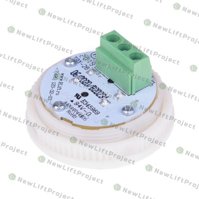 Модуль кнопочный A4N49744$05 красная подсветка Брайль "7" BBP-R331-CMPLT-D-R-07 (EA2406S-D-R-07) ЩЛЗ
