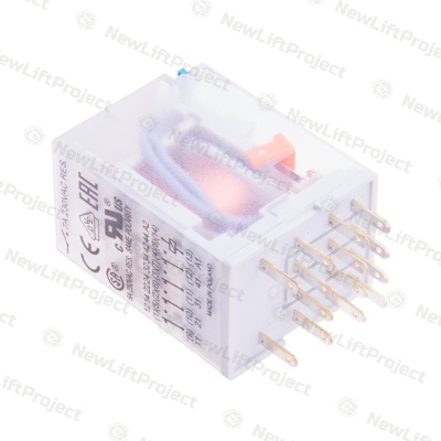 Реле промежуточное 4CO 110VDC 7А R4N-2014-23-1110-WT Relpol 