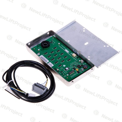 Табло этажное SHL&HPI13 шлифованная нержавейка RUS0393665 FAA5393A97 ZAA9582AP3 Otis