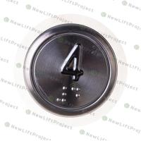 Модуль кнопочный синяя подсветка Брайль "4" BBP-R430-CCPLT-D-B-04 (EA2406S-D-B-04)