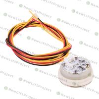 Модуль кнопочный код брайля белая подсветка "6" BAS231 A4N33841 Otis