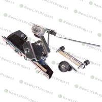 Замок двери шахты в сборе модель 50/11 правое открывание CPP.5000RD000 Fermator 10519624 Kleemann