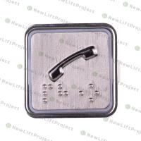 Модуль кнопочный A4N11286$06 Брайль "телефонная трубка" BBP-S303-VMPLM-PHN ЩЛЗ