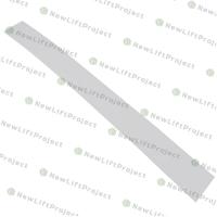 Плафон (полистирол) антивандальный плоский 3х110х920мм