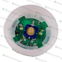Модуль кнопочный янтарная подсветка белый ободок "открытие" KM804343G05 Kone
