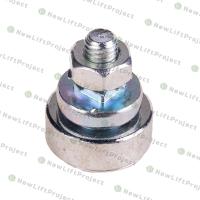 Ролик эксцентриковый каретки дверей шахты D=25мм M8 4UF0010*A+4UF0015*A LG Sigma XAA502K1 Xizi Otis