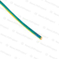 Провод установочный медный желто-зеленый ПуВ-6,0