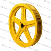 Шкив канатоведущий 560х3х10 U-канавки для лебёдки ITG 134 Top Gears