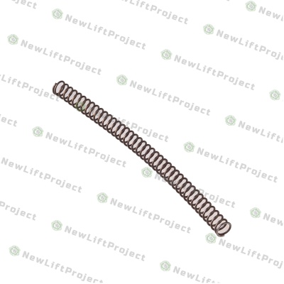 Пружина сжатия отводки 120х7,7х0,9/42 99000001164 ThyssenKrupp