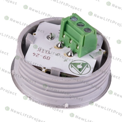 Модуль кнопочный A4N49744$05 белая подсветка Брайль "14" BBP-R331-CMPLT-D-W-14 (EA2406S-D-W-14) ЩЛЗ