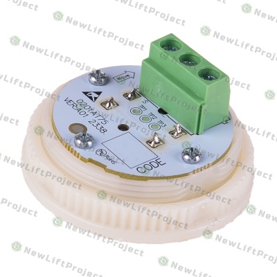 Модуль кнопочный A4N49744$05 белая подсветка Брайль "12" BBP-R331-CMPLT-D-W-12 (EA2406S-D-W-12) ЩЛЗ